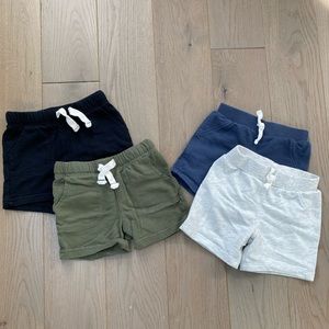 4 Carters Shorts- 18months